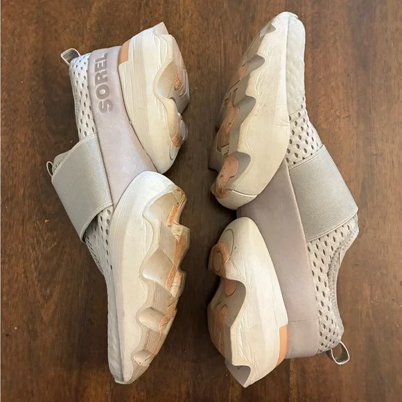 Sorel Women's Kinetic Impact II Strap Sneaker Women’s 8.5 Gray Shoes - Picture 5 of 7